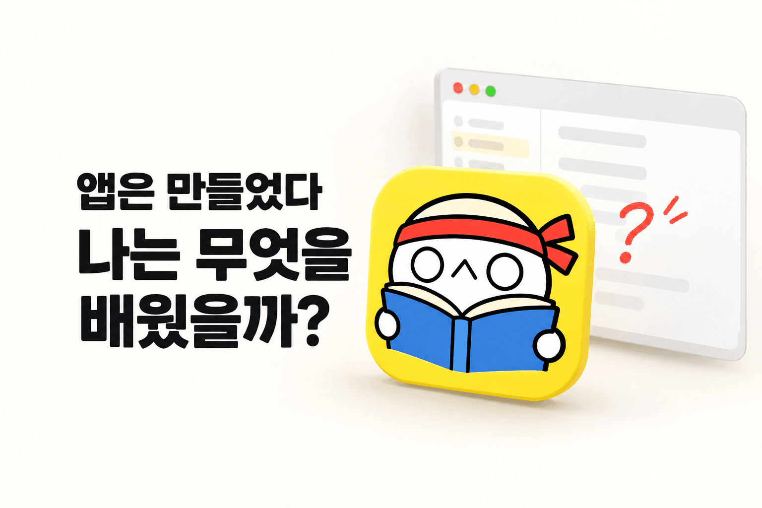 AI로 앱을 만들었다. 나는 무엇을 배웠을까?